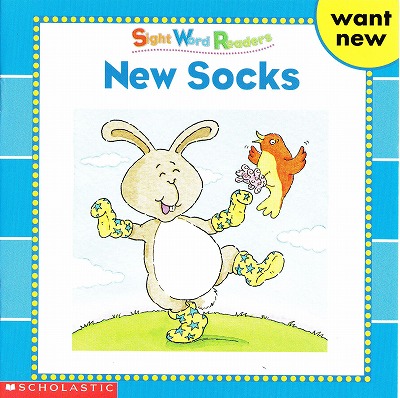 Sight Word Readersのセット絵本の中の1冊です-New Socks