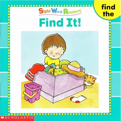 サイトワードリーダーズ 英語絵本 幼児 Find it!